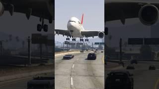 Giant Airbus A380 almost Lands On Highway...