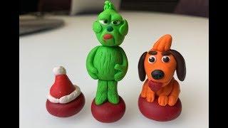 ГРИНЧ И МАКС лепим из Пластилина THE GRINCH