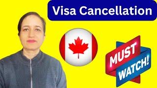 Canada Immigration Update: IRCC & CBSA Can CANCEL Your Visa Anytime! | TRV & eTA New Rules 2025