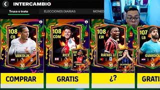 BUG!!!  COMO RECLAMAR MUCHOS JUGADORES de HALLOWEEN *Gratis* en FC Mobile *Etoo, Van Dijk & Mas*