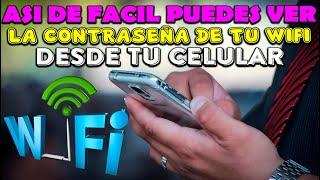 Cómo Ver Mi Contraseña WiFi | Fácil y Rápido | 2024 | Desde Tu Celular