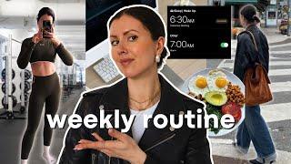 My Simple Weekly Routine That’s Getting My Life Together (vlog)