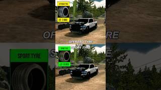 Offroad Tyres VS Sport Tyres #carparkingmultiplayer #shorts #offroad #gaming #car #automobile