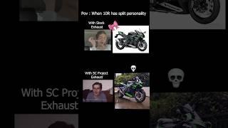my 10r has split personality #kannadamotovlog #automobile #kawasaki10r #harshavlogs