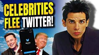 Celebrities FLEE X for BLUE SKY App: Hollywood Studios CRAWL Back to Elon as Celebs LOSE Clout!