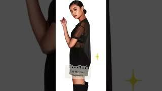 Women Solid REGULER MESH TOP Short Sleeve Without Bra #fashion #youtubeshorts #shorts #viralshorts