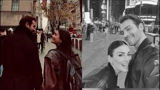 Burak Berkay akgül and ozge yagiz New York Romance Shared On Insta ️