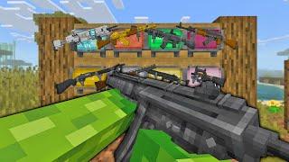 REAL CALL OF DUTY GUNS ADDON for Minecraft Bedrock