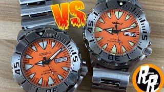 Heimdallr “Monster” vs Seiko srp309