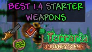 BEST Starter Weapons TO USE In Terraria 1.4