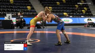 57 Kg Consolation Jackson Henson Sunkist Kids Wrestling Club Vs Esteban Lara Ascension Wrestling A