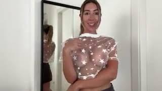 Bella no bra try on haul