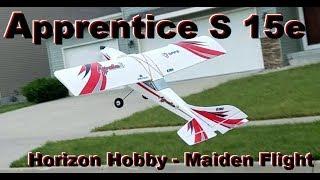 E-flite - Apprentice S 15e - Maiden Flight