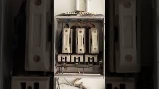 Three phase electrical supply repair #electrician #mohali apna- electrician in Mohali Chandigarh.