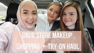 DRUGSTORE MAKEUP SHOPPING + TRY-ON HAUL! | With Love, Leena