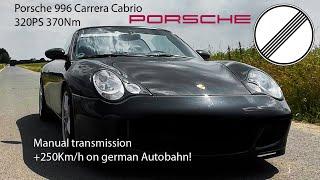 Porsche 911 Carrera 996 Cabrio Autobahn POV | Test Drive & Sound | by Cars2Drive DE