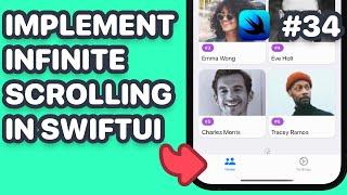 Implement Infinite Scrolling & Pagination In SwiftUI