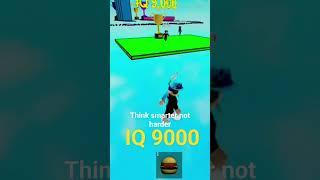 IQ 9000 || #roblox #viral #fypシ #funny #obby #iq #9000 #iq9999 #fyp #shorts #like #subscribe #virale