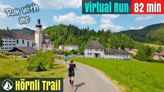 Hörnli Trail 1133  Switzerland Wonderland | Treadmill Running | Virtual Run #86