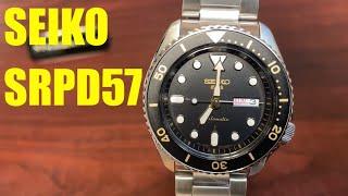 Seiko 5 Diver's Style Automatic Steel Watch SRPD57K1 SRPD57