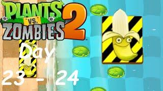 PvZ 2 Big Wave Beach - Day 23 - 24 - Full Game Walkthrough