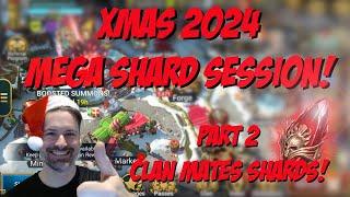 Merry Christmas All! Pulling Clan Mates Primals - SO MUCH GOLD!!! Raid Shadow Legends