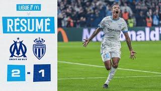 OM 2-1 AS Monaco : Le résumé