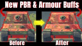 NEW PBR UPDATE IN WOTB! AMAZING ARMOUR BUFFS!