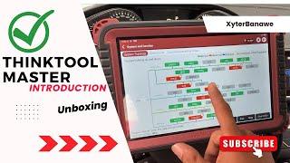 Thinktool Master Introduction and Unboxing Car Diagnostic Scanner for 12v/24v Vehicles