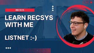  LIVE  Learning to Rank is good for your ML Career | Learn RecSys with me #4