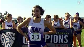 Sophie O'Sullivan reflects on Washington's first women's Pac-12 Cross Country title since 2009