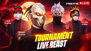 BEAST IS LIVE ‍ || COMEBACK ?? FULL MAP GRIND ️ PRIZE POOL - 100$ || #freefire #livefreefire
