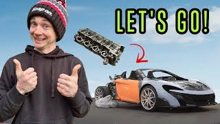 Building a McLaren 650S Engine For Chris Slix!