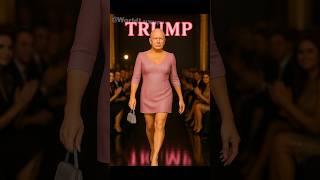 “Trump vs Macron: The Bald Diva Runway Showdown ” parody