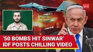 Hamas Chief Sinwar ‘BLOWN UP’ With 50 Munitions In 30 Seconds, IDF Releases Shocking Video | Watch