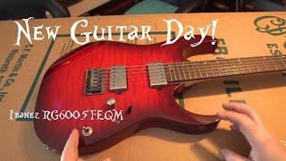 Ibanez RG6005FEQM Unboxing & Demo!
