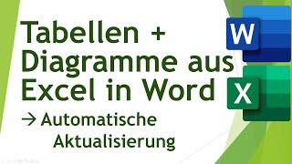 Tabellen + Diagramme aus Excel in Word einfügen (Verknüpfung + Aktualisierung) Abschlussarbeiten(19)