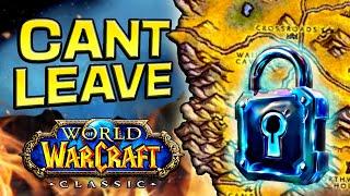 I'm LOCKED in WoW Classic ZONES until 100% - The Barrens