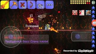 Как правильно убивать стену плоти в Terraria