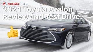 The 2021 Toyota Avalon AWD Review - Test Drive With Dash Cam!