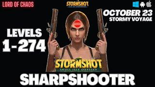 Stormshot Sharpshooter Skull Isle Enigma Levels 1-274 Gameplay