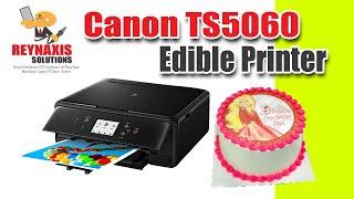 Eat Your Own Photo! Print with Canon TS5060 Edible Printer for Cake and Pastries #cake #edibleprint