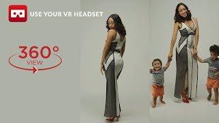 Cynthia Cabello 360 VR Life Footage - Diana and sons