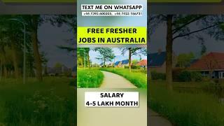 How to Get Job in Australia From India
