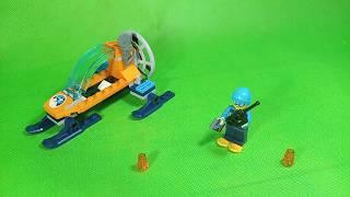 LEGO 60190 | Artic Ice Glider | opening and building | speed build