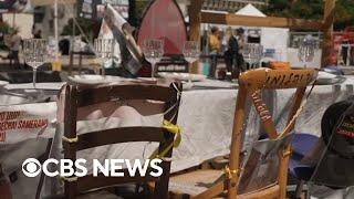 Israeli monument honors hostages as families celebrate Rosh Hashanah