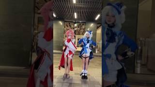 Genshin Impact emergency song cover dance #cosplay #dance #shorts