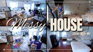 NEW!  2024 Messy House Cleaning Motivation! Kristen Leah