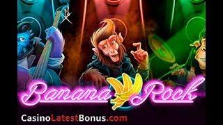 BANANA ROCK new game Play`n Go  (FREESPINS, BONUSES, BIGWIN, MEGAWIN, SUPERBIGWIN)