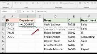 XLOOKUP Function - The VLOOKUP Successor and Its Much Better